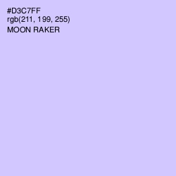 #D3C7FF - Moon Raker Color Image