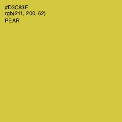 #D3C83E - Pear Color Image