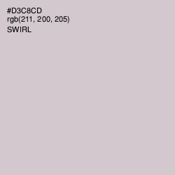 #D3C8CD - Swirl Color Image