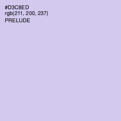 #D3C8ED - Prelude Color Image