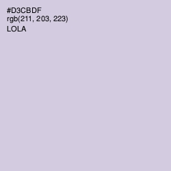 #D3CBDF - Lola Color Image