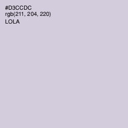 #D3CCDC - Lola Color Image