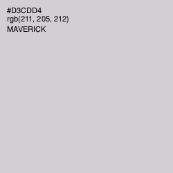 #D3CDD4 - Maverick Color Image