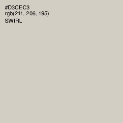 #D3CEC3 - Swirl Color Image
