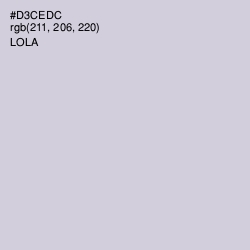 #D3CEDC - Lola Color Image