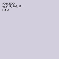 #D3CEDD - Lola Color Image