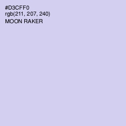 #D3CFF0 - Moon Raker Color Image