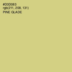 #D3D083 - Pine Glade Color Image