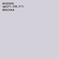 #D3D0D9 - Mischka Color Image