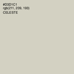 #D3D1C1 - Celeste Color Image