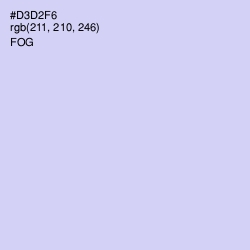 #D3D2F6 - Fog Color Image