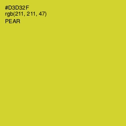 #D3D32F - Pear Color Image