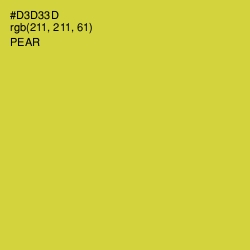 #D3D33D - Pear Color Image