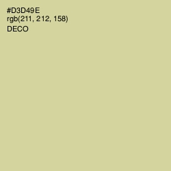 #D3D49E - Deco Color Image