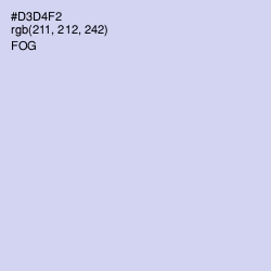#D3D4F2 - Fog Color Image