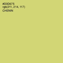 #D3D675 - Chenin Color Image