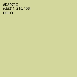 #D3D79C - Deco Color Image