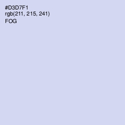 #D3D7F1 - Fog Color Image