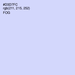 #D3D7FC - Fog Color Image