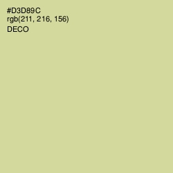 #D3D89C - Deco Color Image