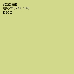 #D3D98B - Deco Color Image