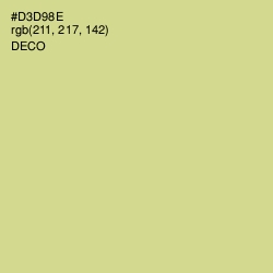 #D3D98E - Deco Color Image