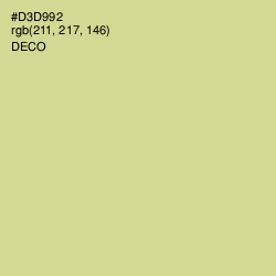 #D3D992 - Deco Color Image