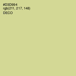 #D3D994 - Deco Color Image