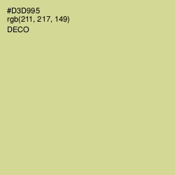 #D3D995 - Deco Color Image