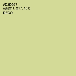 #D3D997 - Deco Color Image