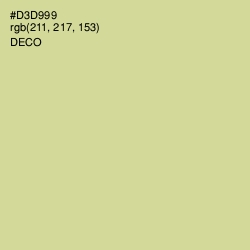 #D3D999 - Deco Color Image