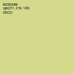 #D3DA8B - Deco Color Image