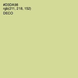 #D3DA98 - Deco Color Image