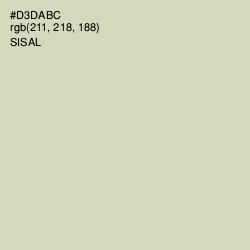 #D3DABC - Sisal Color Image