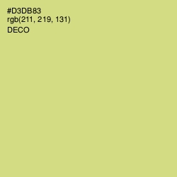 #D3DB83 - Deco Color Image