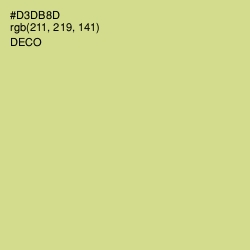 #D3DB8D - Deco Color Image