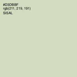 #D3DBBF - Sisal Color Image