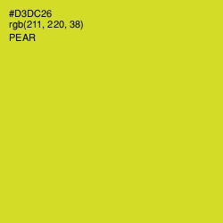 #D3DC26 - Pear Color Image