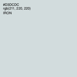 #D3DCDC - Iron Color Image