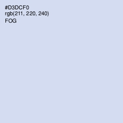 #D3DCF0 - Fog Color Image