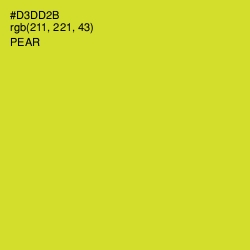 #D3DD2B - Pear Color Image