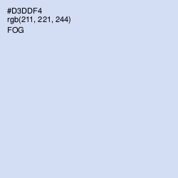 #D3DDF4 - Fog Color Image