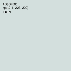 #D3DFDC - Iron Color Image