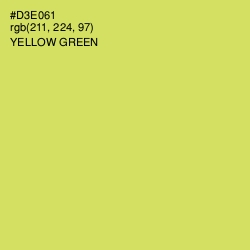 #D3E061 - Yellow Green Color Image
