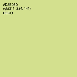 #D3E08D - Deco Color Image