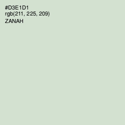 #D3E1D1 - Zanah Color Image