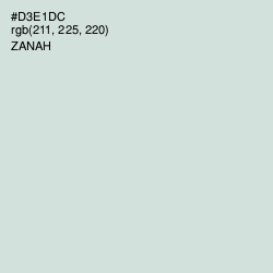 #D3E1DC - Zanah Color Image