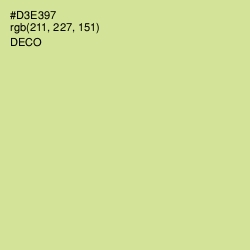 #D3E397 - Deco Color Image