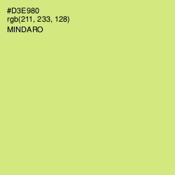 #D3E980 - Mindaro Color Image