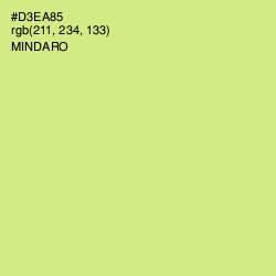 #D3EA85 - Mindaro Color Image